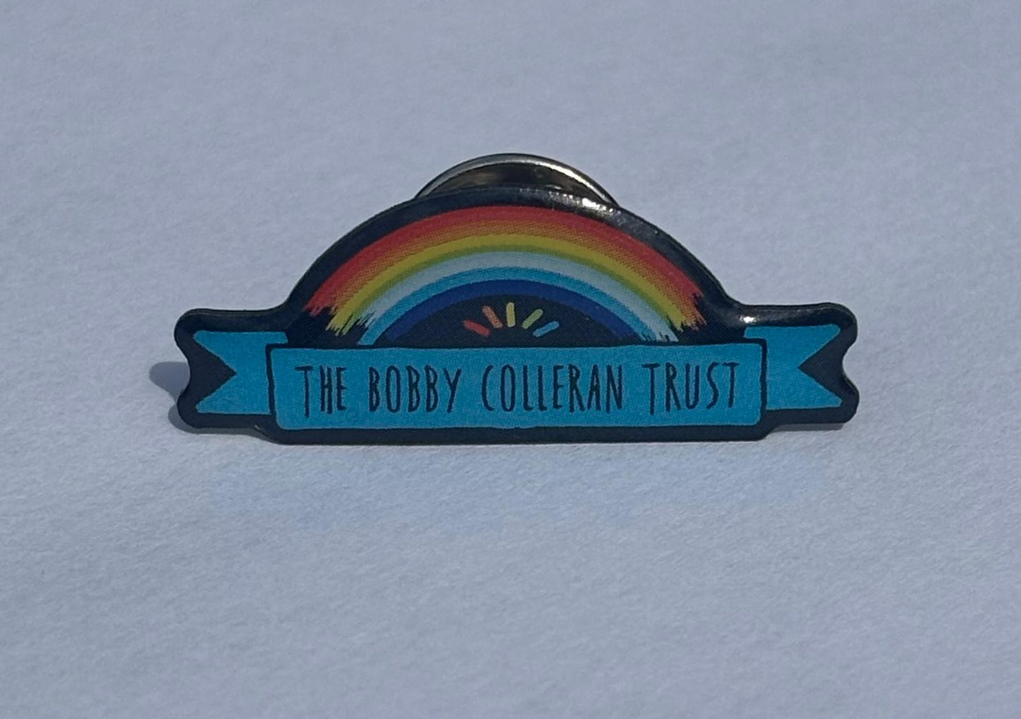 Rainbow Logo Pin