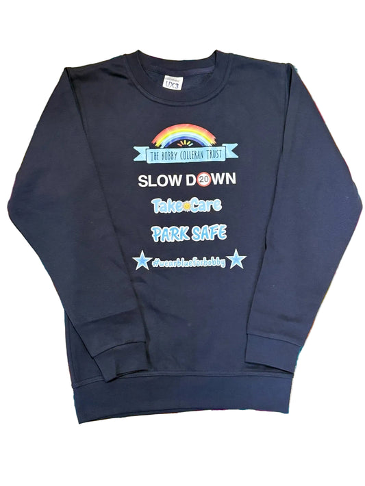 Adults Blue for Bobby Sweatshirt (new design)