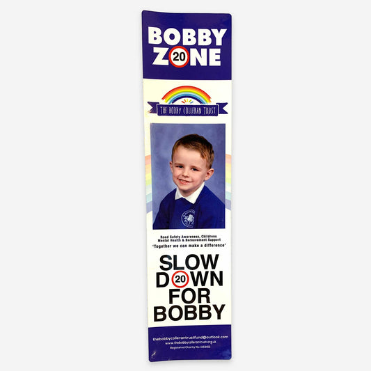 Vertical Bobby Zone Sticker